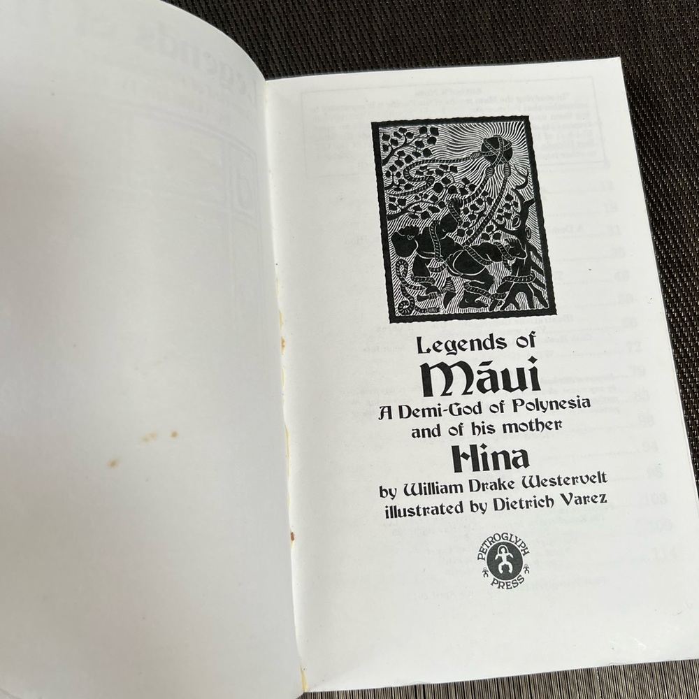 Legends of Maui, A Demi-God of Polynesia, and of his mother Hina - Picture 4 of 5